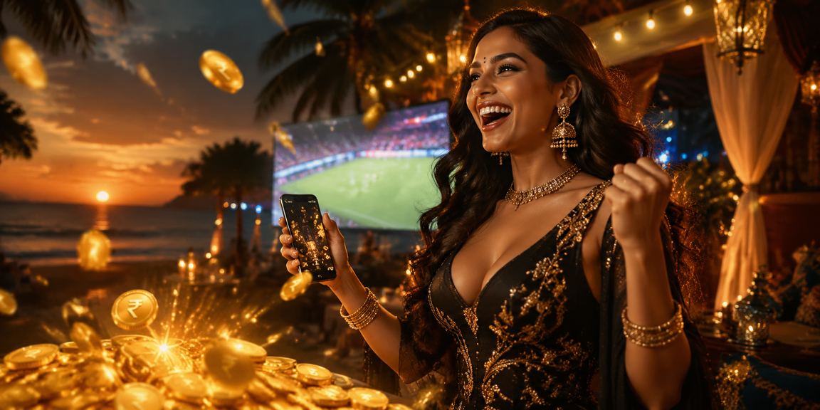 Mobile Live Casino experience on Goa beach