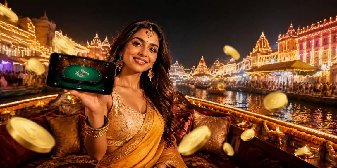 India casino Baccarat game during Diwali festival