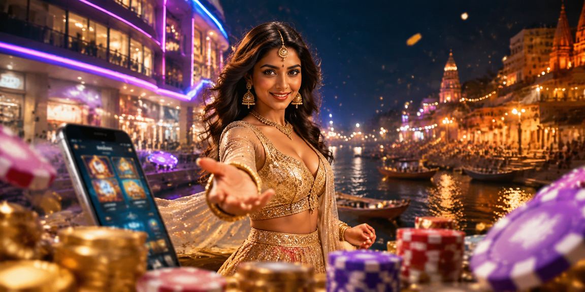 Varanasi users enjoying live sports betting on mobile during festivals